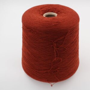 ALTER-ECO yarn cashmere 100% 2/26 color orange cones 790 gr