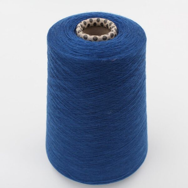 yarn merino superfine 14 micron nm 2/28 color blue cones 410 gr