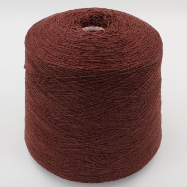 2/28 70% merino extrafine 30% cashmere colore terracotta rocca 980 gr