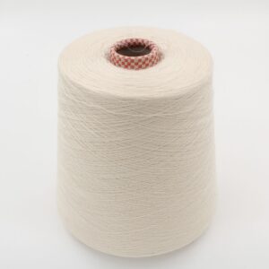 100% Cashmere yarn nm. 2/50 colore bianco rocche 450 gr