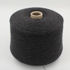 Filato 2/28 100% Cashmere per macchina 12 grigio scuro colore rocche 580 gr