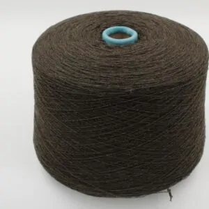 Filato 2/28 100% Cashmere per macchina 12 verde scuro colore rocche 610 gr