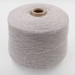 Filato 2/28 100% Cashmere per macchina 12 grigio perla colore rocche 630 gr