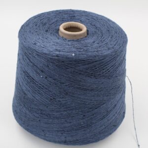 DESERT DIAMANTE 75% lino 25% seta con Paillettes nm 7000 colore blu rocche 620 gr