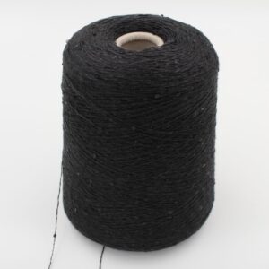 DESERT DIAMANTE 75% lino 25% seta con Paillettes nm 6500 colore antracite rocche 710 gr