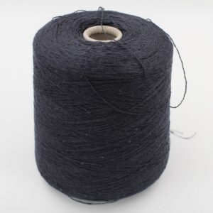 DESERT DIAMANTE 75% lino 25% seta con Paillettes nm 7000 colore blu rocche 470 gr