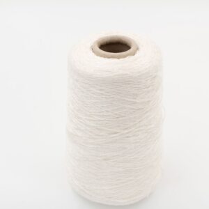 DESERT DIAMANTE 75% lino 25% seta con Paillettes nm 7000 colore bianco rocche 310 gr