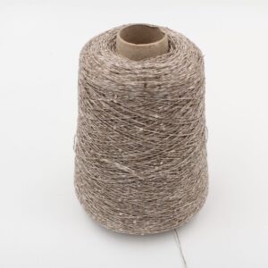 DESERT DIAMANTE 75% lino 25% seta con Paillettes nm 6500 colore cessive rocche 380 gr