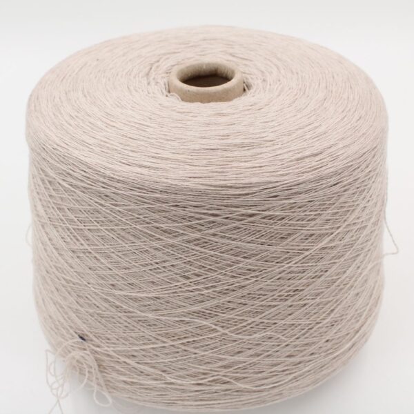 Yarn 2/28 100% Cashmere for knitting machine 12 color beige cones 610 gr