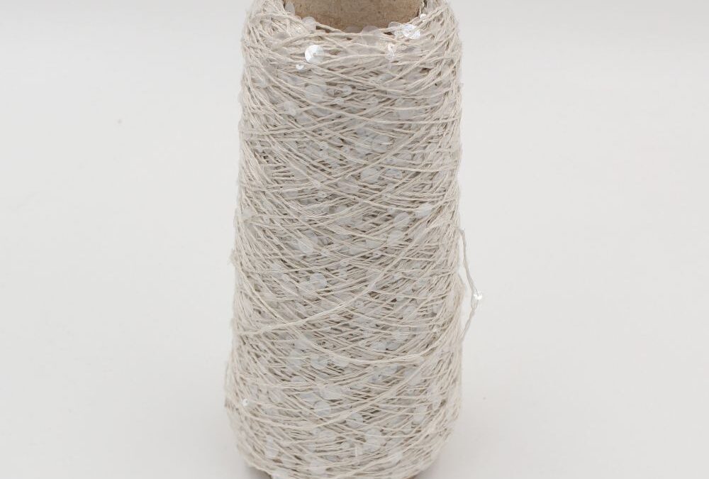 PAILLETTES 50% cotone 50% polyammide nm 3000 colore avena rocca 200 gr