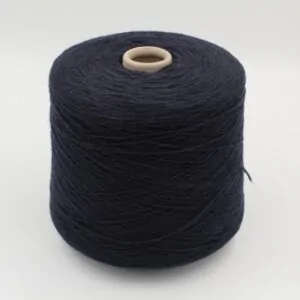 Filato Baby Yak 50% Merino Extrafine 50% 2/14 colore blu rocche 410 gr