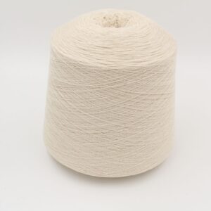 Filato 2/28 100% Cashmere colore bianco naturale rocche 590 gr
