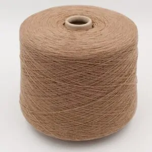Filato 2/28 100% Cashmere colore cammello rocche 610 gr