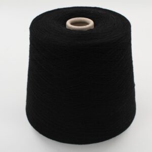2/28 70% merino extrafine 30% cashmere colore nero rocca 510 gr