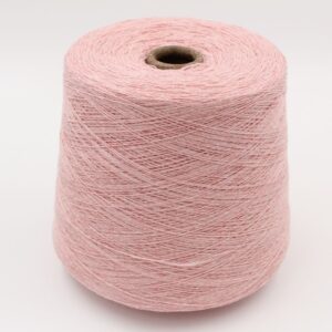Filato 2/15 100% Cashmere colore rosa rocche 500 gr