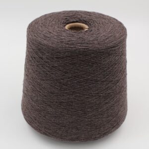Filato 2/15 100% Cashmere colore marrone melange rocche 510 gr