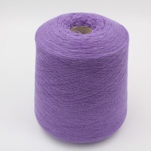 Filato da macchina 2/30 70% merino extrafine 30% cashmere colore lilla rocca 480 gr