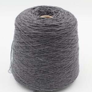 Yarn 80% merino 20% poliamyde nm 6/15200 color grey cones 500 gr