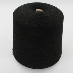 Yarn 2/27 100% Cashmere for knitting machine 12 color black green melange cones 440 gr