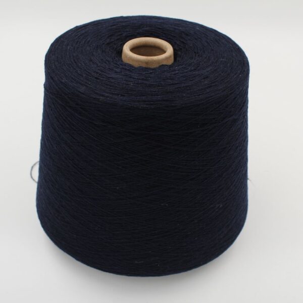 Yarn 2/27 100% Cashmere for knitting machine 12 color blue cones 530 gr