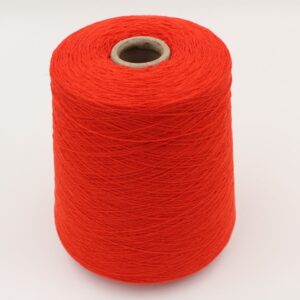 2/28 70% merino extrafine 30% cashmere colore arancio rocca 580 gr