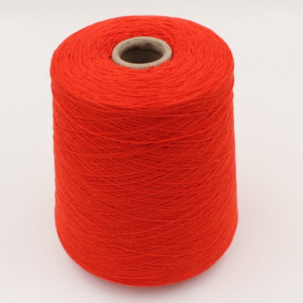 2/28 70% merino extrafine 30% cashmere colore arancio rocca 580 gr