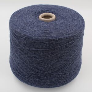 Yarn 2/28 100% Cashmere color jeans cones 650 gr