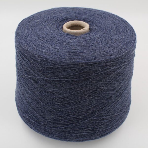 Yarn 2/28 100% Cashmere color jeans cones 650 gr