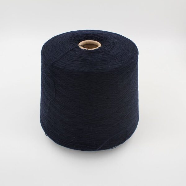 Yarn 2/27 100% Cashmere for knitting machine 12 color blue cones 530 gr