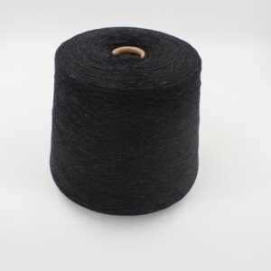 Yarn 2/27 100% Cashmere for knitting machine 12 color anthracite cones 520 gr
