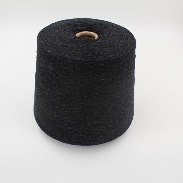 Yarn 2/27 100% Cashmere for knitting machine 12 color anthracite cones 520 gr