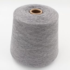 Yarn 2/28 100% Cashmere color light grey cones 980 gr