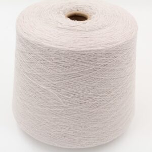 Yarn for knitting machine 2/30 70% merino extrafine 30% cashmere color light beige cones 550 gr