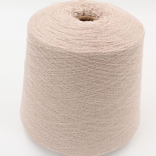 Yarn for knitting machine 2/30 70% merino extrafine 30% cashmere color ancient pink cones 530 gr