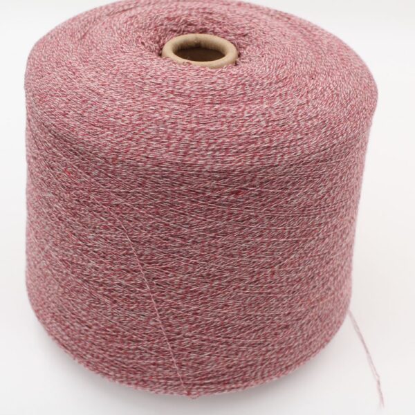Yarn 2/28 100% Cashmere color red milline cones 590 gr