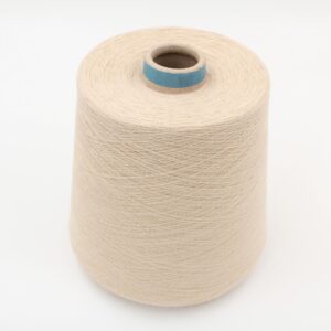 yarn 2/60 100% Cashmere color white cones 660 gr