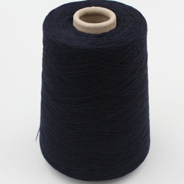Yarn 35 par 30 wor 30wi 5wsr nm 1/15000 color blue cones 400 gr