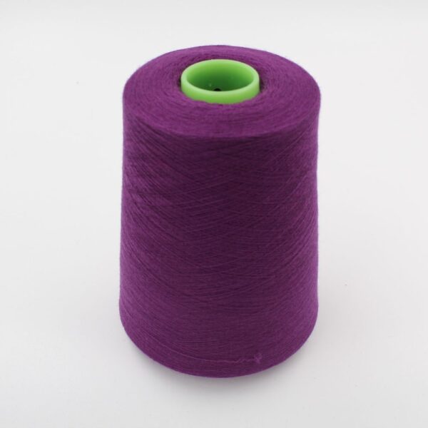 JUMPING yarn 93% cashmere 7% poliammide nm 2/80 worsted purple cone 600 gr