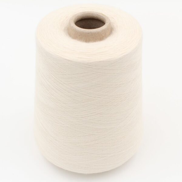 100% Cashmere yarn nm. 2/50 colore white rocche 460 gr