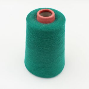 JUMPING yarn 93% cashmere 7% poliammide nm 2/80 worsted green cone 410 gr