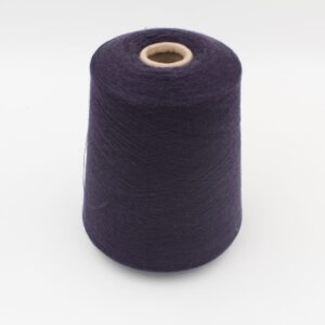 NEW yarn 90% cashmere 10% poliammide nm 2/54 worsted purple cone 590 gr