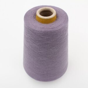 JUMPING yarn 95% cashmere 5% poliammide nm 2/80 worsted dark lilic cone 450 gr