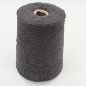 Yarn 2/27 100% Cashmere for knitting machine 12 color medium grey cones 500 gr