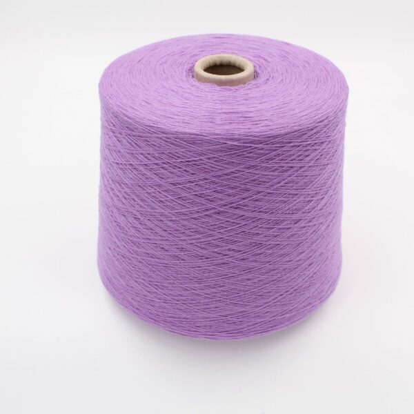 CONCORD yarn cashmere 100% 2/26 color lilac cones 480 gr