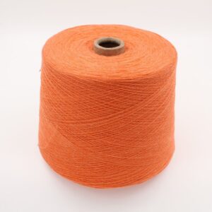 CONCORD yarn cashmere 100% 2/26 color orange cones 500 gr