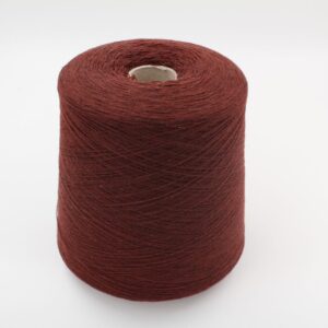REAL Yarn 2/28 100% Cashmere color burgundy cones 490 gr