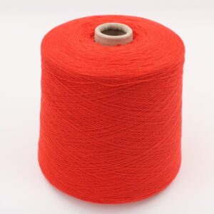 CONCORD yarn cashmere 100% 2/26 color red cones 490 gr