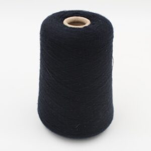 Filato Cashmere 100% nm 2/48 pettinato colore blu navy rocca 420 gr