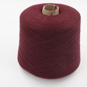 Filato 2/28 100% Cashmere colore bordeaux rocche 750 gr