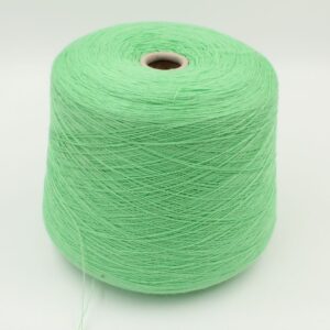 Yarn merino extrafine 100% nm 2/30 color green cones 500 gr